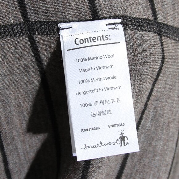 Smartwool Men's Merino Wool Mid 250 Pattern Crew Stripe Long Sleeve Size Medium - Picture 13 of 14